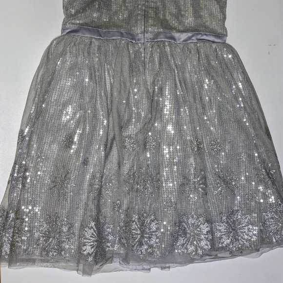 Girl's Disney Store Frozen Elsa Party Dress - Picture 7 of 8